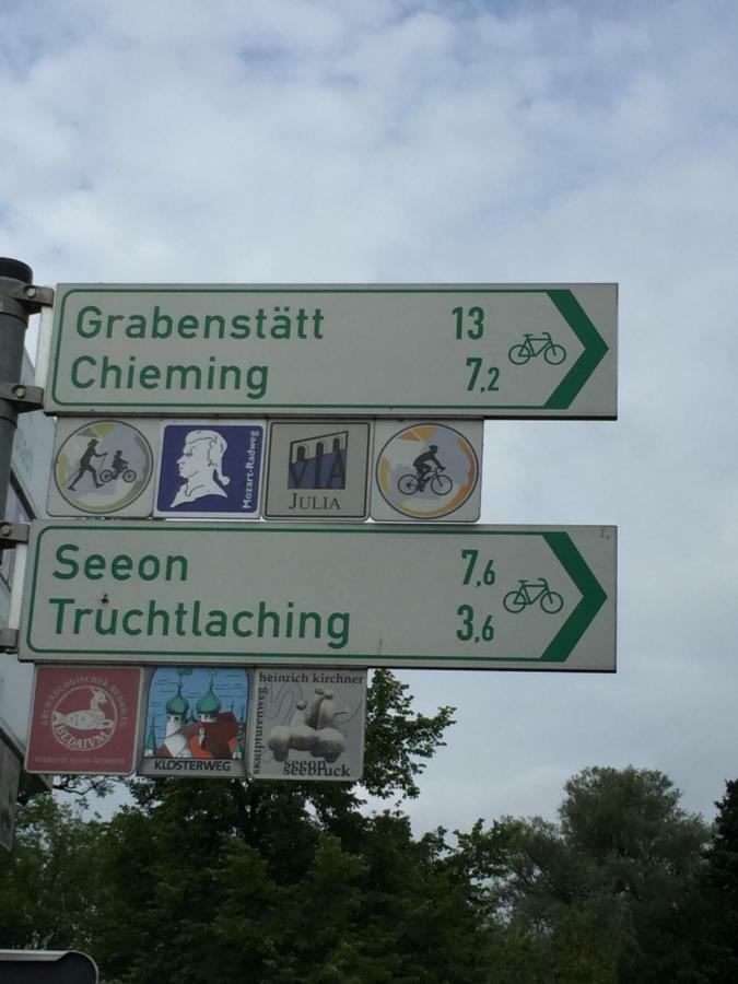 Ferienwohnung Seebruck Am Chiemsee Зеон-Зебрукк Экстерьер фото